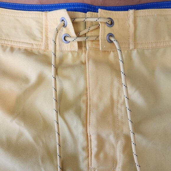 Nautica Competition Board Shorts - Size 40 - Yellow/Blue/Navy - Picture 5 of 5